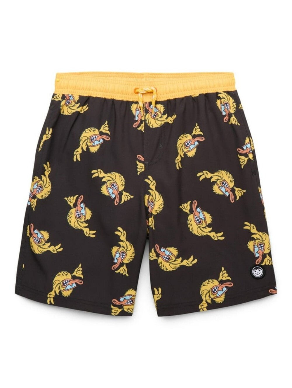 Neff Boys Fired Up Ducky Graphic Shorts, Size Large